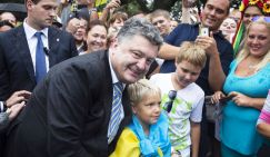 Порошенко: Дети из Львова научат Донбасс любить Украину