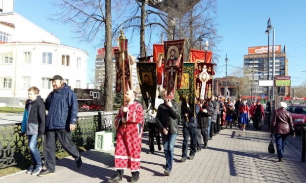 Крестный ход пройдет в Екатеринбурге