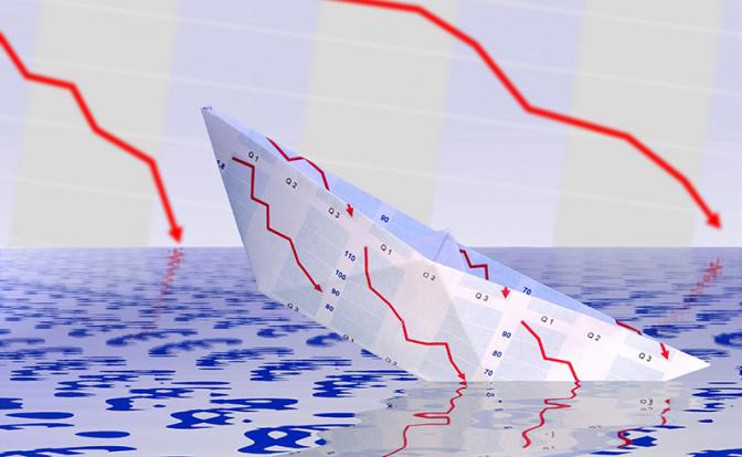 Экономика России на всех парах летит под откос